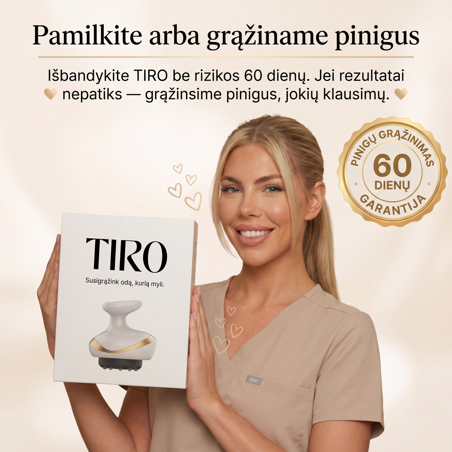 TIRO™ Vakuuminis Anticeliulitinis Masažuoklis
