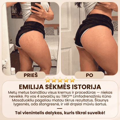 TIRO™ Limfodrenažinis Kūno Masažuoklis