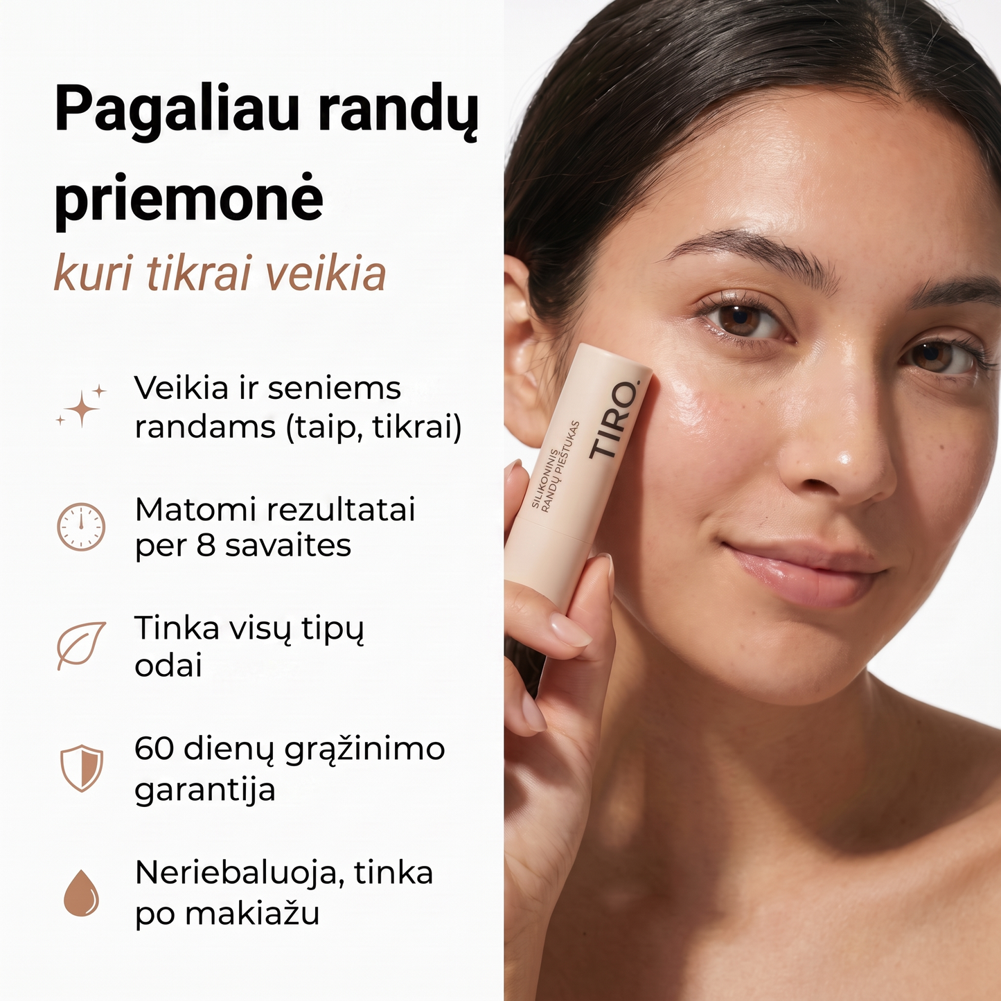 TIRO™ randų po aknės atkuriamasis pieštukas