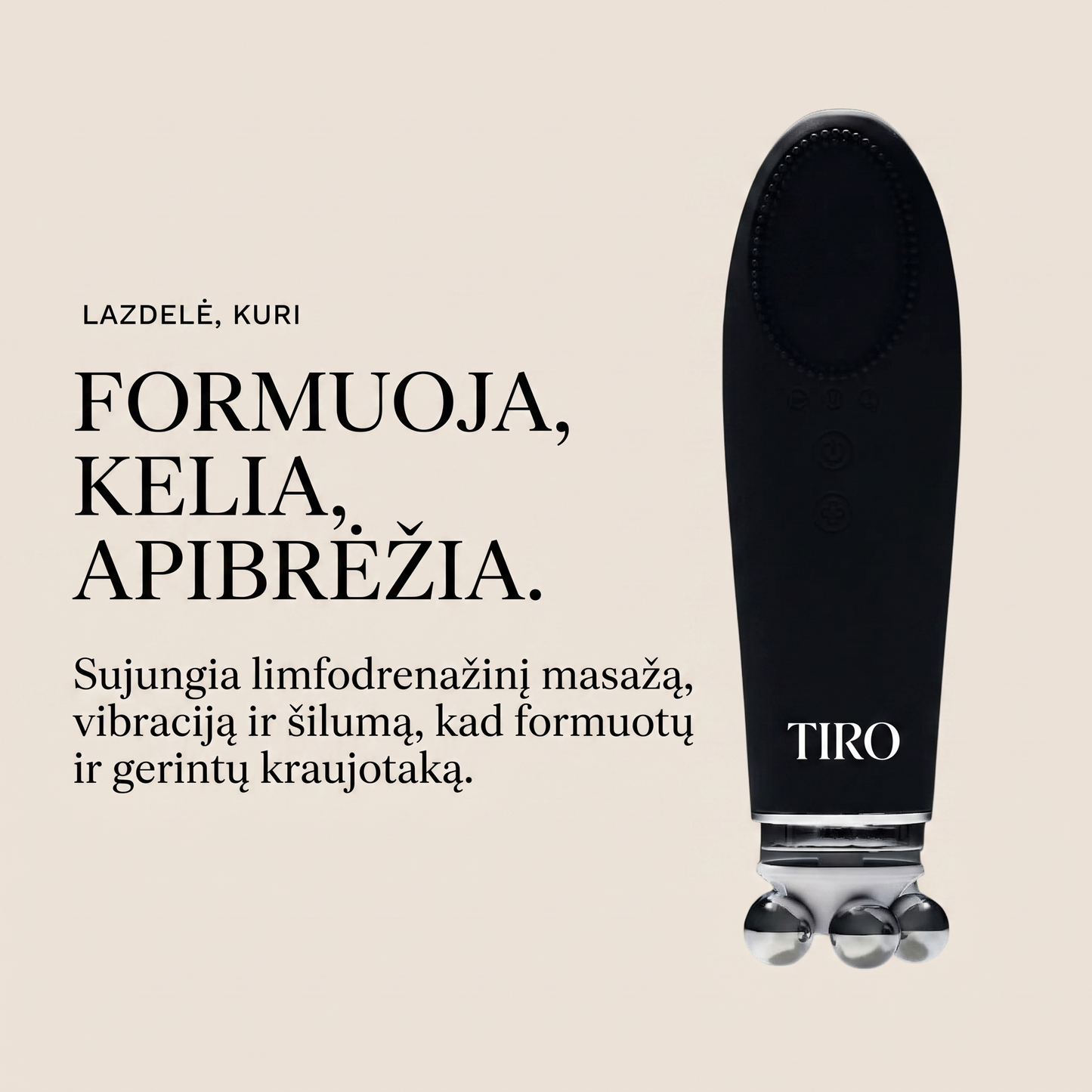 TIRO Veido odos priežiūros prietaisas
